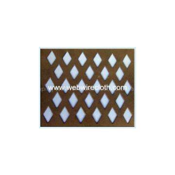 High Quality Square Hole Copper Perforated Metal For Office Furniture photo-2