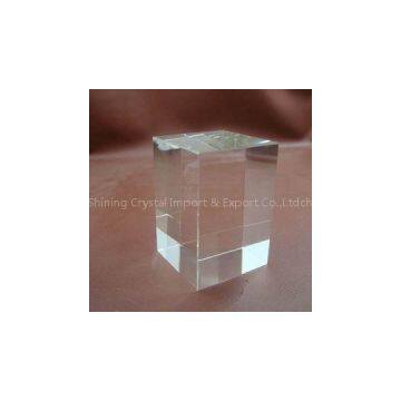 Blank Crystal Cube