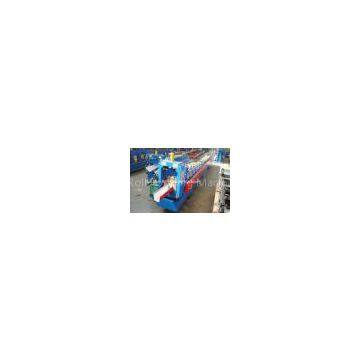 6KW Color Ridge Roofing Sheet / Cap Gutter Roll Forming Machine With 18 Rows