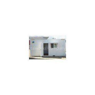 Movable storage prefab container house , steel frame modular homes with PVC cover