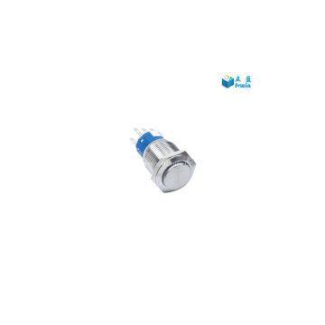 19mm Metal Waterproof 5 Led Colors Illuminated Tact Switches photo-2