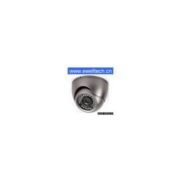 VANDAL-PROOF COLOR CCD DOME CAMERA