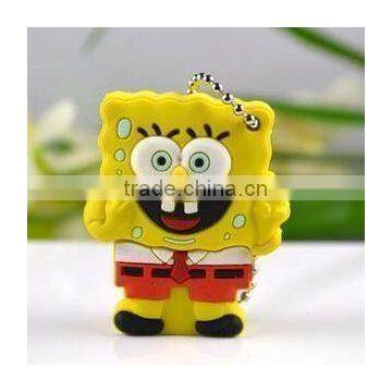 USA Custom cartoon PVC usb flash drive