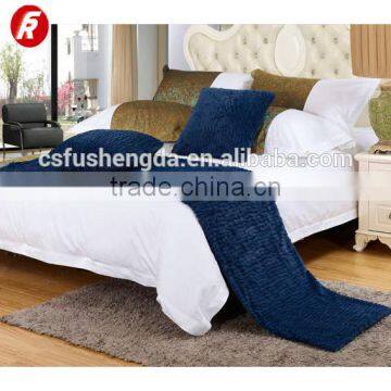 Alibaba China for christmas new fashion pattern of solid color blanket with good quality and keep warm