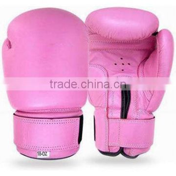 Leather professional boxing gloves