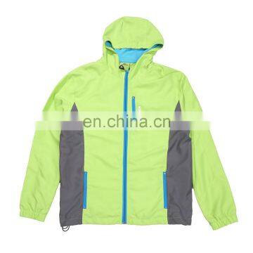 2017 Hot Sale Fashion Waterproof Breathable Rain Jacket