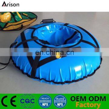 Round inflatable snow ring inflatable snow tube inflatable ski tube for parks