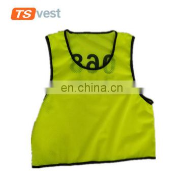 Anti-pilling soft kid football vest for outdoor sports