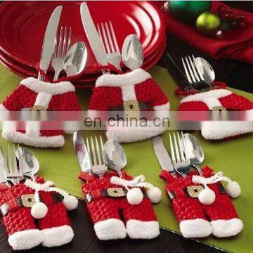 Christmas decoration knife and fork holder