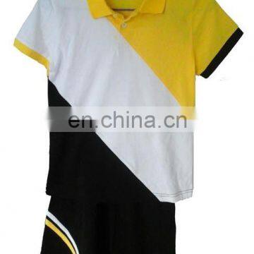 customers' brand soccer jersey uniform sets for middle school student football team training set