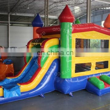 Hot kids bounce house with slide inflatable bouncer inflatable jumping castle