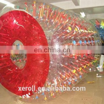 2014 most funcy colorful water inflatable roller christmas happy balls