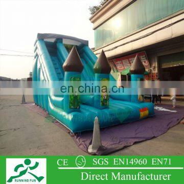 0.5mm tarpaulin giant inflatable water slide for sale RF35