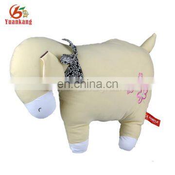 Custom lovely plush sheep animal pillow