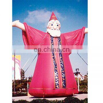 2018 hot sale giant inflatable wizard for event decoration