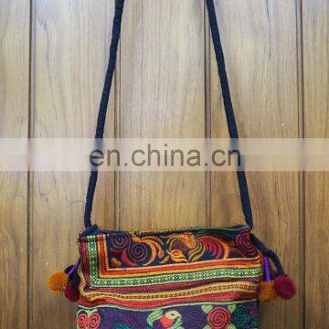 Bags Assorted With Pom Pom Thai Hand Made. photo-2