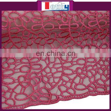 2016 popular African tulle lace with high quality for weeding or party