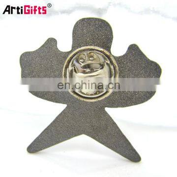 Pin Maker Promotion Cheap Newest Product Metal Hard Enamel Kite Shaped Laple Pin photo-4