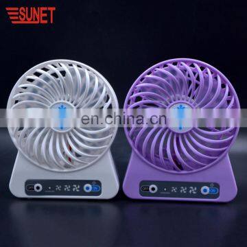 2018 New Type Electric Rechargeable USB Mini Handle Fan