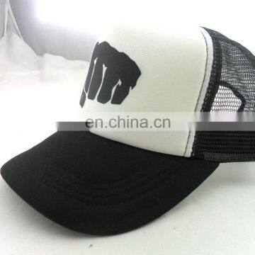 Black and White Trucker 100% Cotton Caps Hats Hat Cap