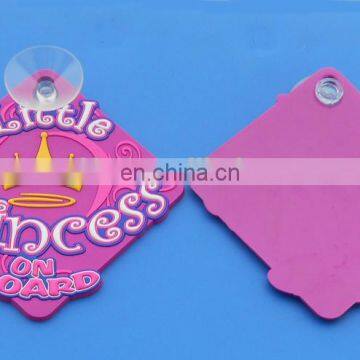 PVC Car Sticker Embossed Logo Suction Car Sign Car Badge photo-2
