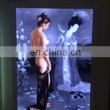 High Quality Fashinal Professional 3d Lenticular Color Changing Led Light Box Made in China photo-6