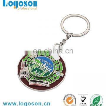 Promotional Key Chain Two Tone Cock Logo Handmade Guitar Keychain photo-3