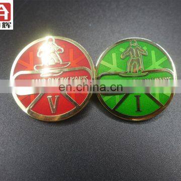 Hot selling copper sport medallion car chrome badge