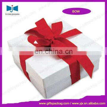 moon cake box ribbon bow