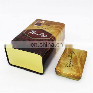 Airtight Food Grade Coffee Tin Cans /rectangle Coffee Tin Boxes photo-5