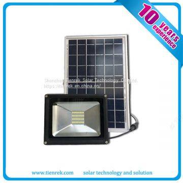 50w Solar Rechargeable LED Flood Lights With Remote Controller