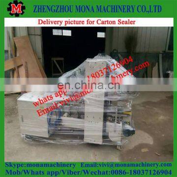 Automatic up and Down Adhesive Tape Beverages Case Sealing Machine Automatic Carton Case Joint Edge Sealing Packing Machine photo-4