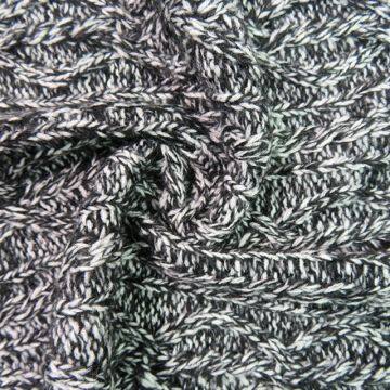 Joy Fashion Scarf Supplier Factory OEM Custom Oblong Heather Cable Knit Scarf