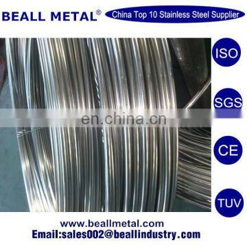 316l spring stainless steel thin wire rope