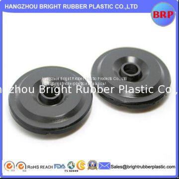 China OEM Black High Quality Anti-vibration Rubber Washer Bond to Metal photo-1