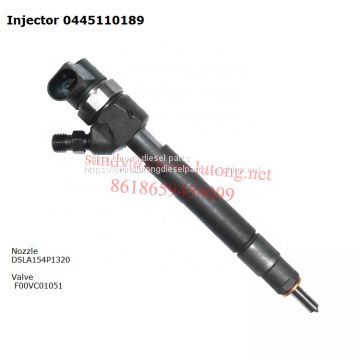 common rail diesel injector 0445110186 for Hyundai Starex Libero Starex 2.5CRDi KIA Sorento