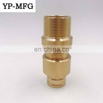 Brass Cnc Turning Lathe Sleeve Components