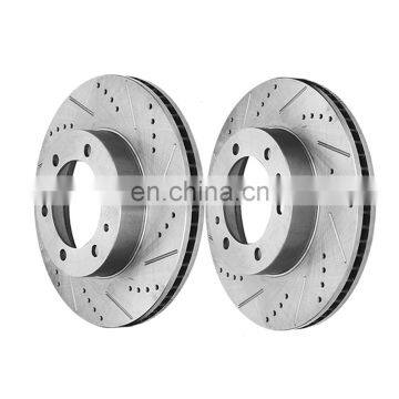 Front Drill Rotors for 2005 - 2013 2014 Toyota Tacoma FJ Cruiser 4351204052