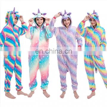 2020 Wholesale Women onesie costume onesie unicorn pajamas animal pajamas