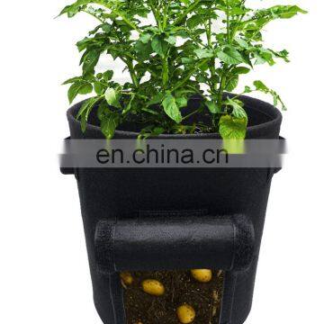 3 Gallon 5 Gallon 7 Gallon 10 Gallon 100 Gallon 200 Gallon Aeration Fabric Plant Grow Pot Garden Potato Felt Planter Grow Bags photo-4