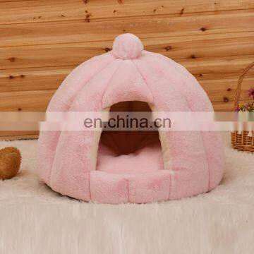 OEM Brand FBA Service Breathable Mongolian Yurt Shaped Pet Dog Cat House Bed With Removable Cushion Inside photo-3