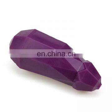 IQ Treats Puzzle Toy Bounce Eggplant Shaped Treats Dispenser Interactive Toy Dog Toy photo-4