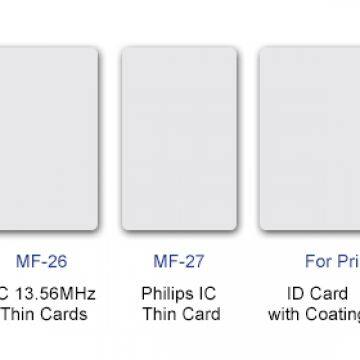 Access Control id Card Buckle 125K Frequency White Card IC Buckle 13.56MUID Parking Elevator Card photo-3