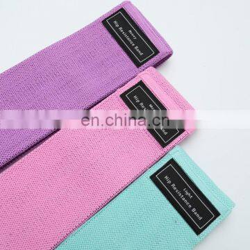 Free Shipping 3PCS Latex Fabric Workout Fit Long Resistance Bands photo-4