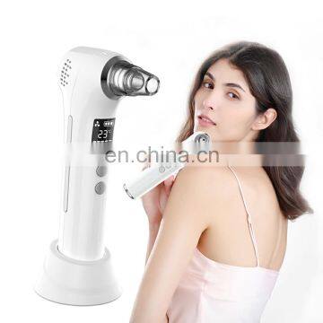 luxury ion removal blackhead remover pore vacuum pink face deep pore cleaner 2020