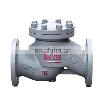 PN16 Water pipeline Stainless Steel Seat WCB Body Disc Lifting Check Valve