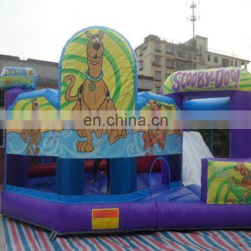 Great for Children Cartoon Inflatable Scooby Doo Bounce House