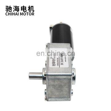ChiHai Motor CHW-GW4058-3162ABHL 12v Single Shaft Turbo Worm Geared Motor High Power Reversed Low Speed Worm Motor With Encoder photo-4