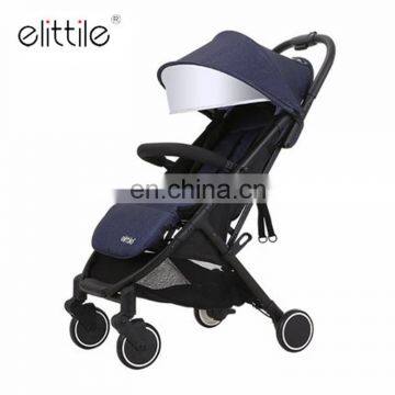 Netherlands Can Sit and Lie Folding Foam Wheel Baby Trolley