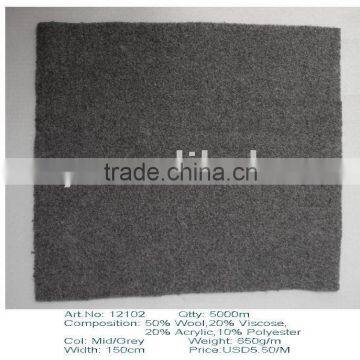 Woolen fabric stock